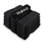 YRALY Makeup Towels - Pack of 6 - Soft Cotton Wipes for Face and Makeup Removal. Essential Items for Hospitality.